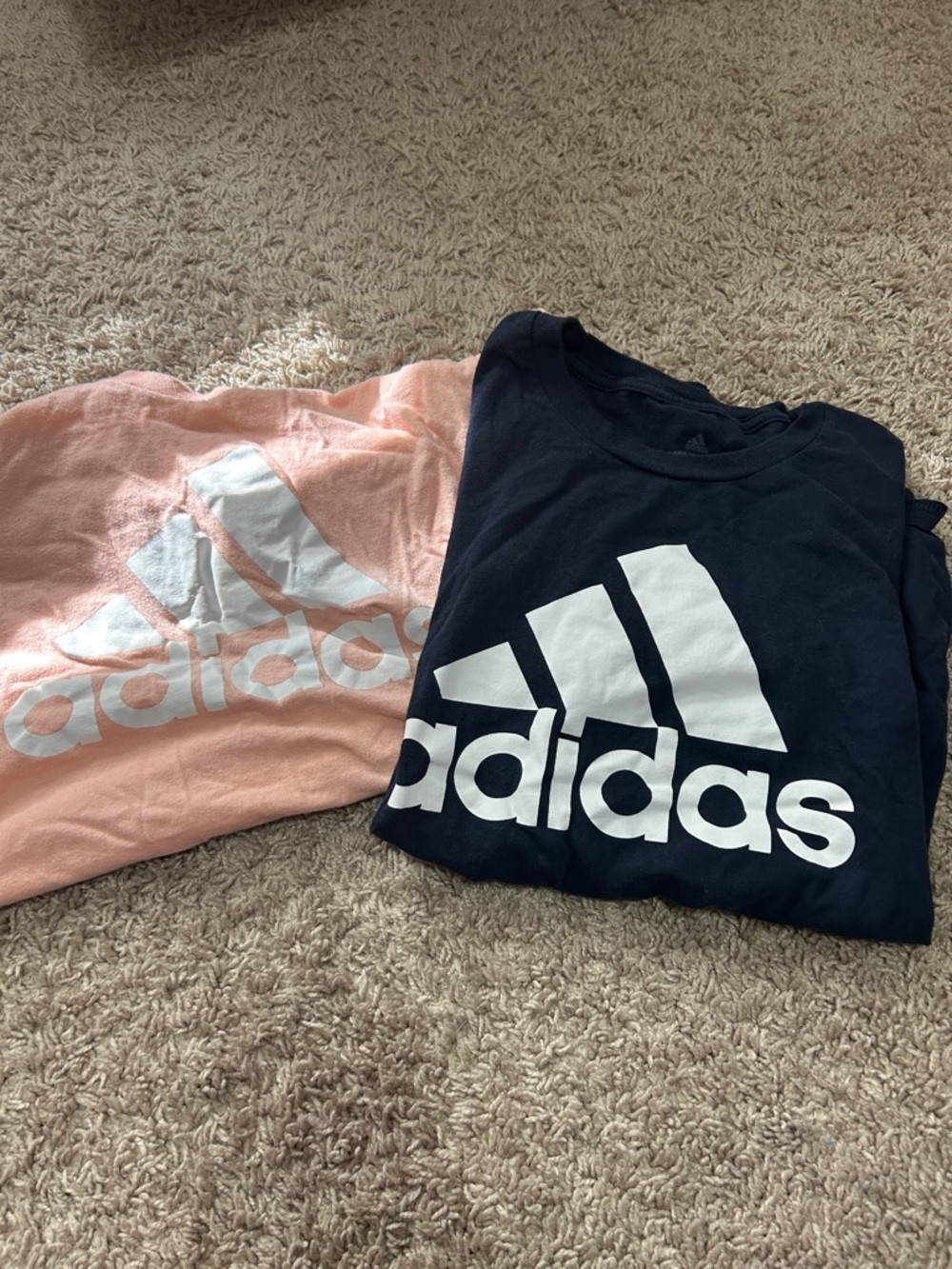 adidas women  Logo Tee Duo in Pink and Black